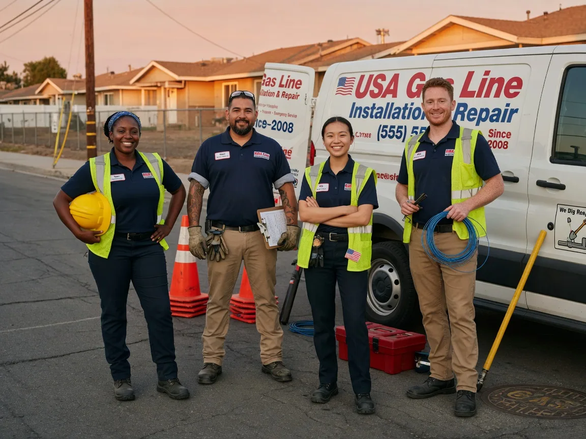 Gas Line Installation company in Apache, OK